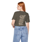Loud Mind. Wild Soul. | Unisex Tee | Unfiltered