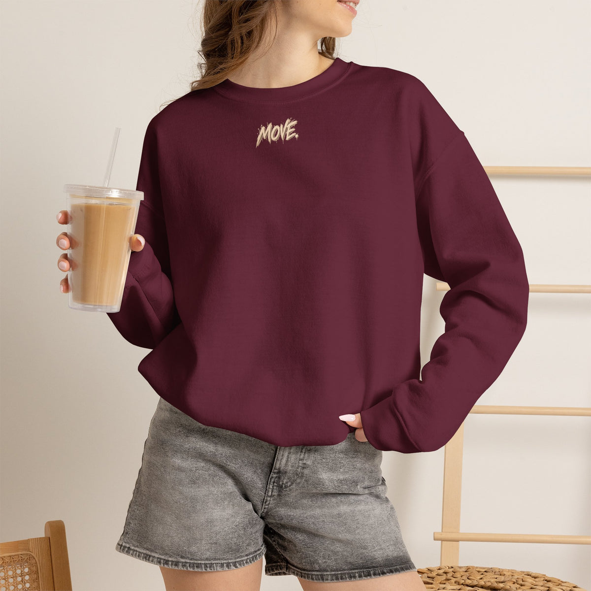 COURAGE FIRST. CERTAINTY LATER. | Unisex Sweater | The Move Collection