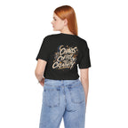 Powered by Chaos & Coffee | Unisex Tee | Unfiltered