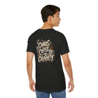 Powered by Chaos & Coffee | Unisex Tee | Unfiltered