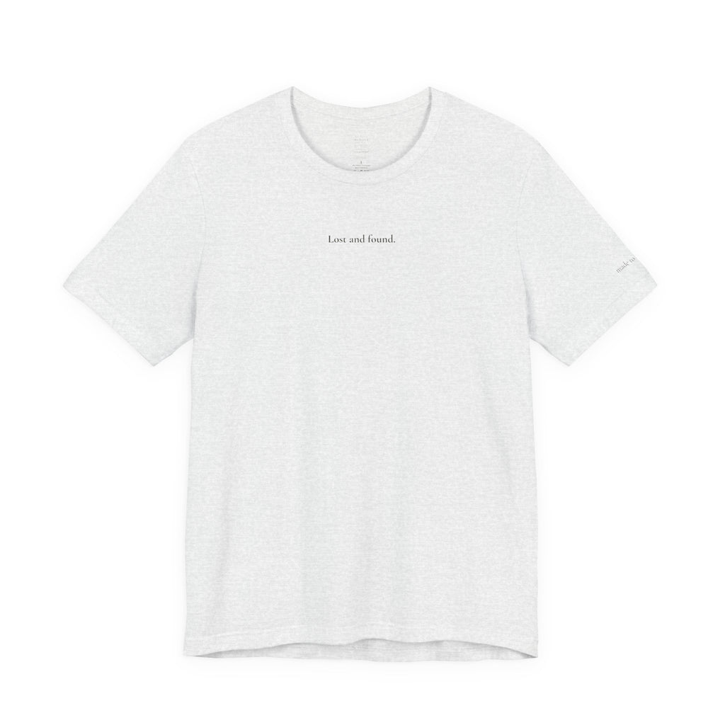 Lost and Found | Vintage T-shirt met maan- en bloemenprint