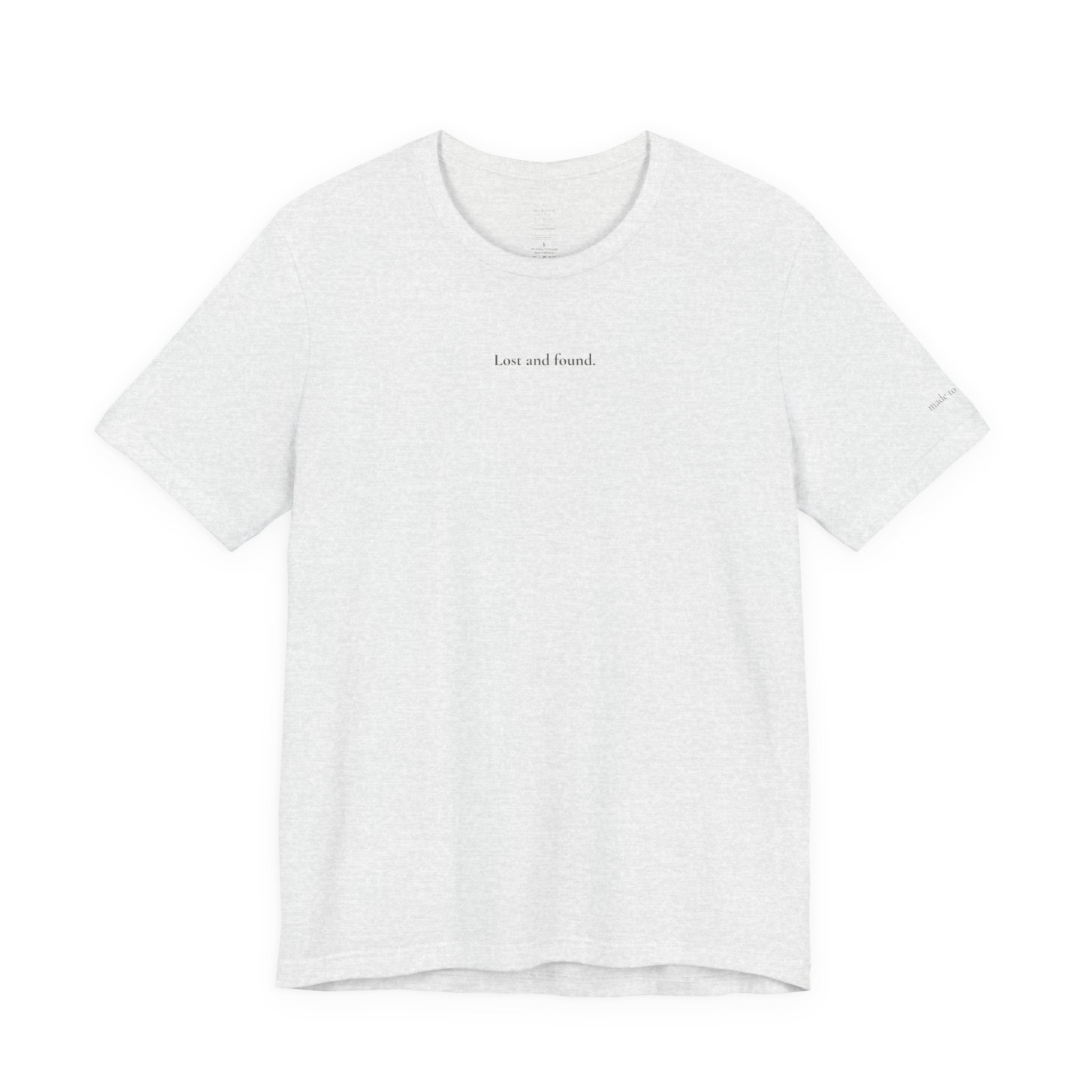 Lost and Found | Vintage T-shirt met maan- en bloemenprint