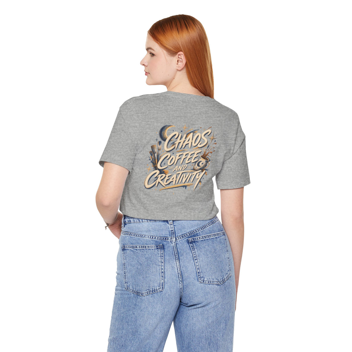 Powered by Chaos & Coffee | Unisex Tee | Unfiltered