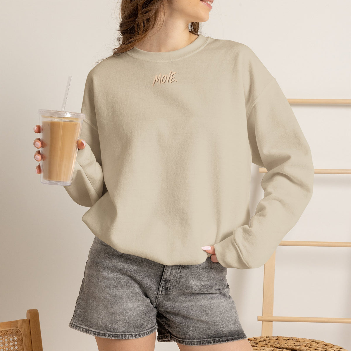 COURAGE FIRST. CERTAINTY LATER. | Unisex Sweater | The Move Collection
