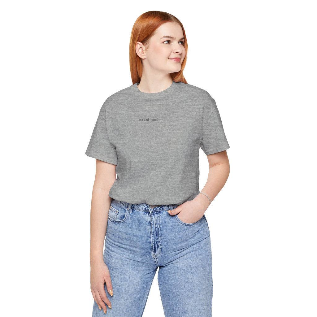 Lost and Found | Vintage T-shirt met maan- en bloemenprint