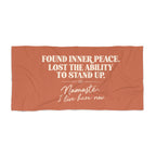 Namasté. I Live Here Now. | Beachtowel | Stretch