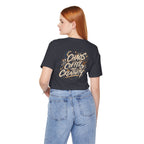 Powered by Chaos & Coffee | Unisex Tee | Unfiltered