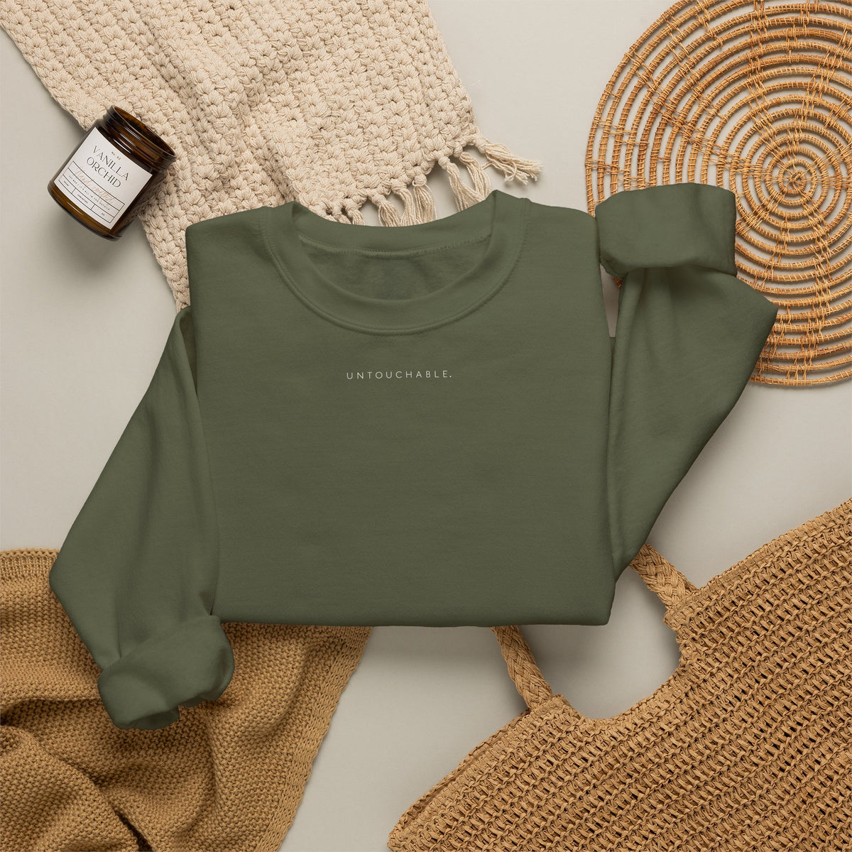 REAL DOESN’T ALWAYS MEAN POSSIBLE. | Unisex Sweater | The Untouchable Collection