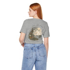 Lost and Found | Vintage T-shirt met maan- en bloemenprint