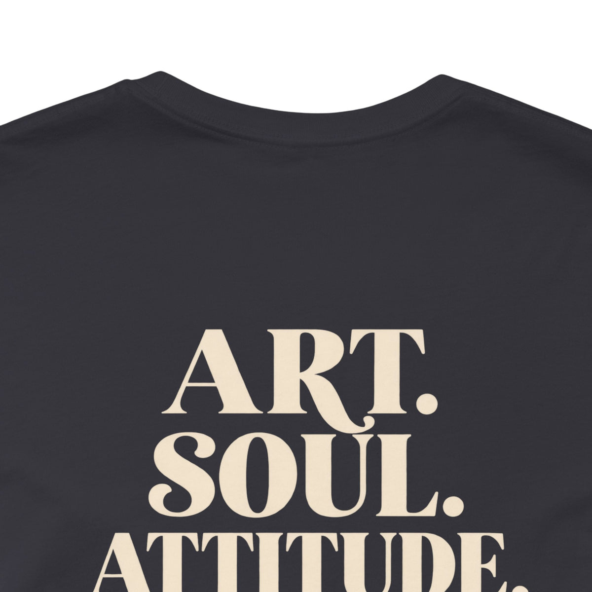 Art. Soul. Attitude. Stretch. | Lotus | Unisex Tee | Stretch.