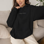 NOT EVERYTHING THAT FITS IS MEANT TO STAY. | Unisex Hoodie | The Untouchable Collection