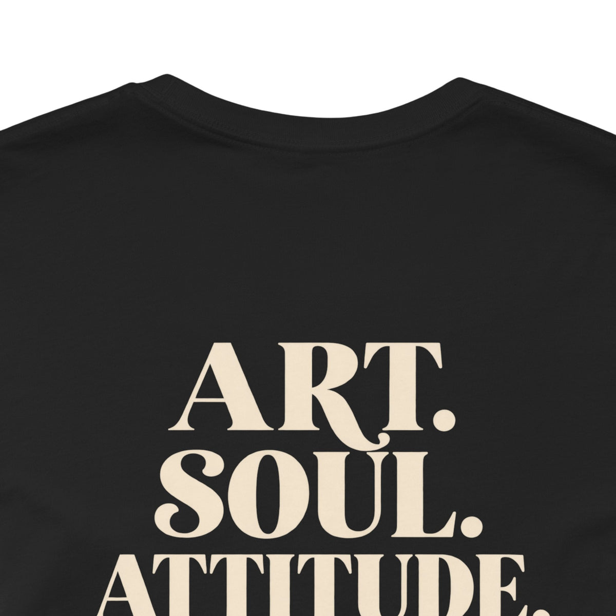 Art. Soul. Attitude. Stretch. | Lotus | Unisex Tee | Stretch.