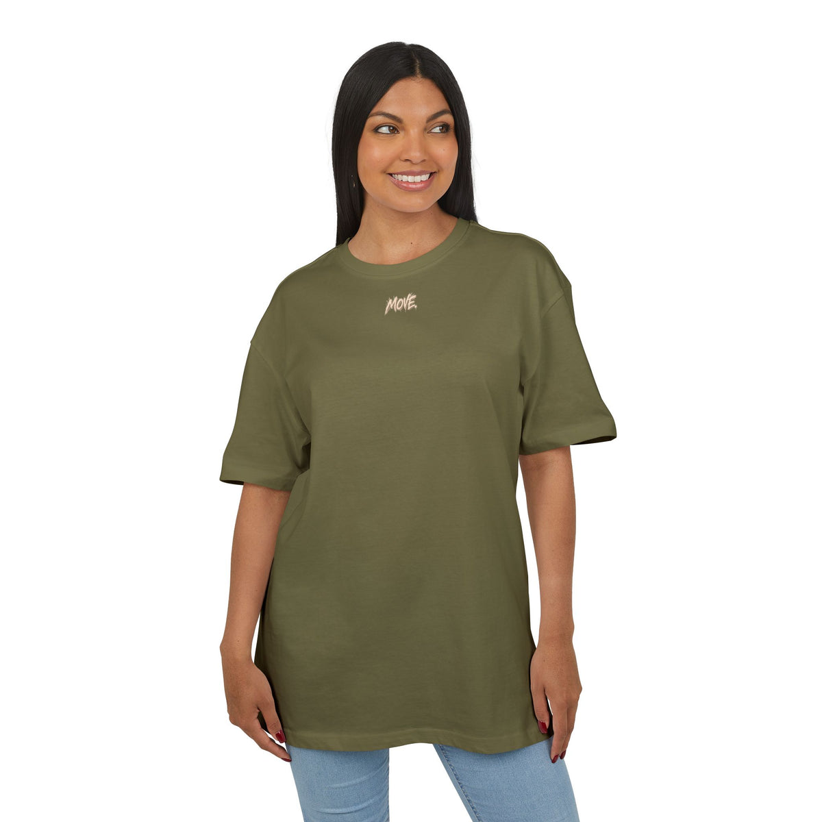 Courage First. Certainty Later. | Oversized Tee | The Move Collection