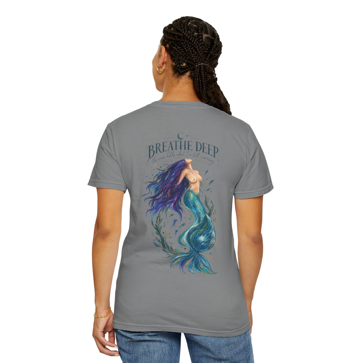 Breathe Deep Mermaid Tee | Mémora Luna
