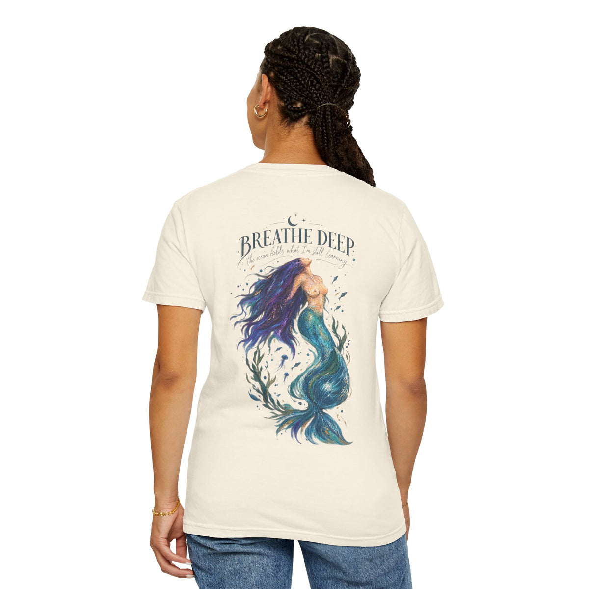 Breathe Deep Mermaid Tee | Mémora Luna